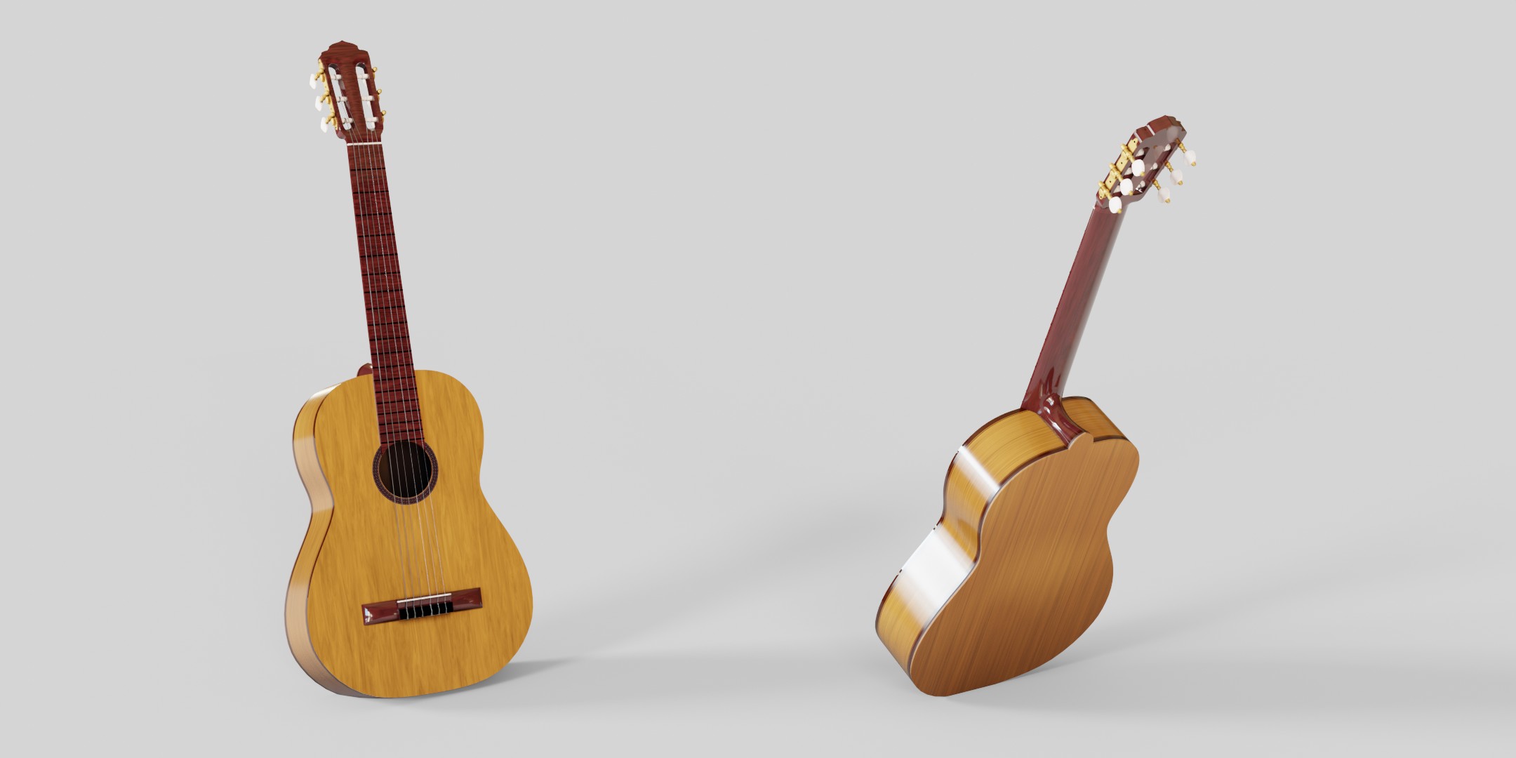 fig 29: Guitarra basada en libros de lutiers
